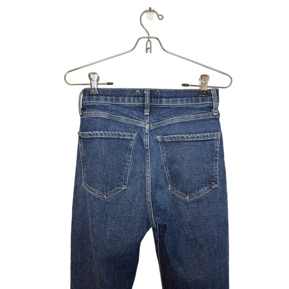 Agolde Dark Blue Skinny Jeans - Picture 6 of 8